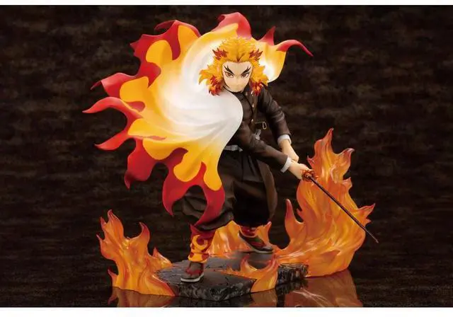 Alt view image 3 of 6 - KOTOBUKIYA ARTFX J: Demon Slayer: Kimetsu no Yaiba - Kyojuro Rengoku