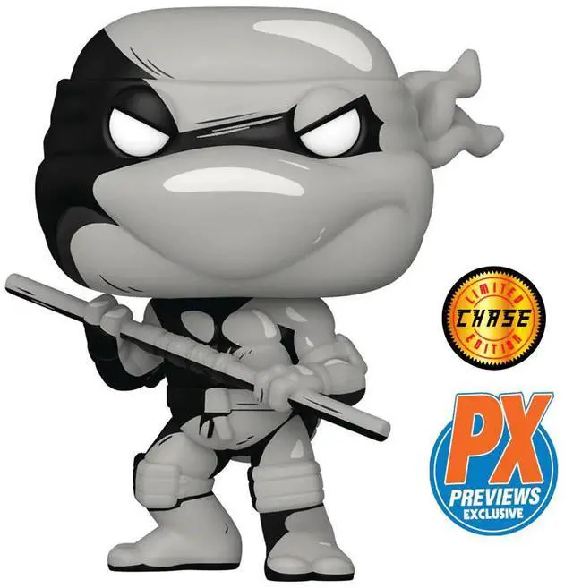 Alt view image 3 of 3 - Funko POP! Teenage Mutant Ninja Turtles - Donatello (Comic Version) Vinyl Figure #33 Preview Exclusives (PX)