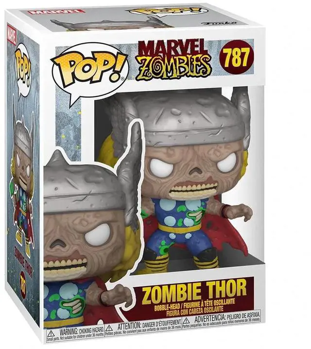 Alt view image 4 of 4 - Funko Pop! Marvel Zombies Thor 787