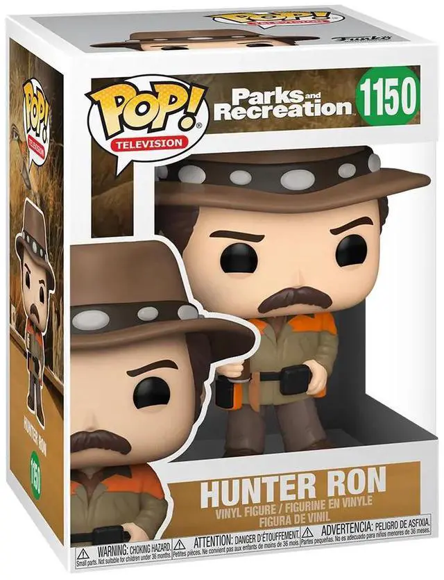 Alt view image 3 of 3 - Funko POP! Parks and Recreation - Hunter Ron Vinyl Figure #1150