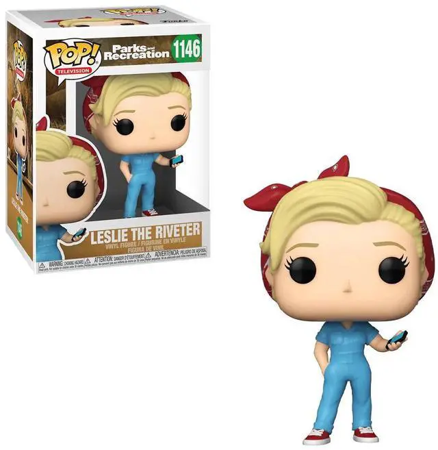 Alt view image 2 of 4 - FUNKO POP! TELEVISION: Parks & Recreation- Leslie the Riveter