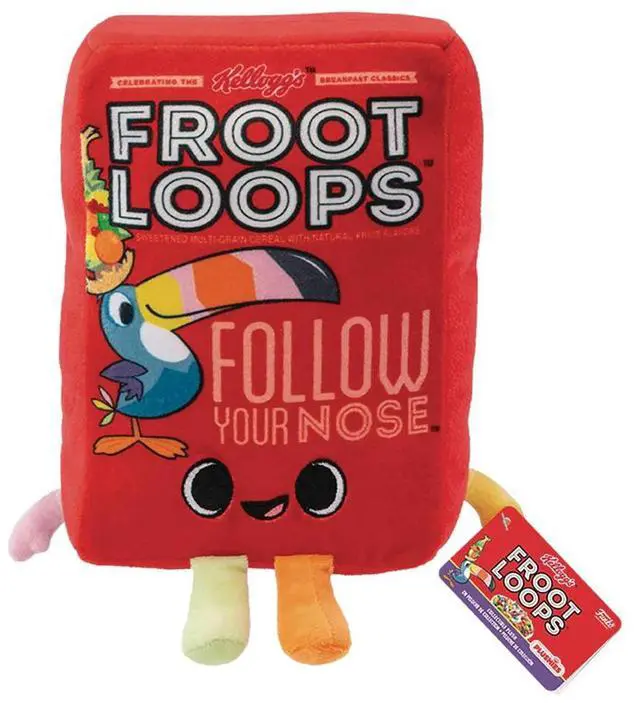 Main image of Funko Plush: Kelloggs - Froot Loops Cereal Box Plush
