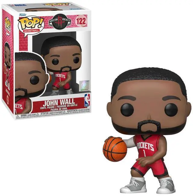 Alt view image 3 of 5 - FUNKO POP! NBA: Rockets-John Wall (Red Jersey)