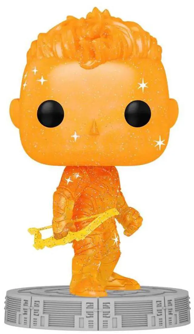 Alt view image 6 of 7 - FUNKO POP! ARTIST SERIES: Infinity Saga- Hawkeye (Orange)