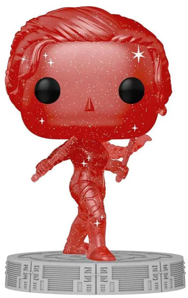 Alt view image 6 of 7 - FUNKO POP! ARTIST SERIES: Infinity Saga- Black Widow (Red)