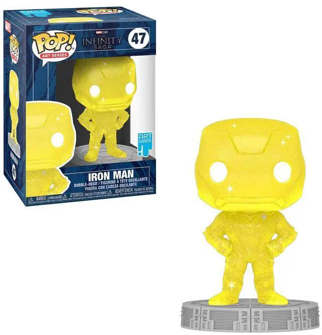 Alt view image 2 of 4 - FUNKO POP! ARTIST SERIES: Infinity Saga- Iron Man (Yellow)