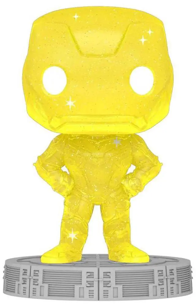 Alt view image 3 of 4 - FUNKO POP! ARTIST SERIES: Infinity Saga- Iron Man (Yellow)