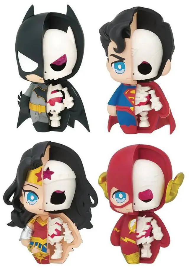 Main image of Megahouse: Kaitai Fantasy Puzzle Mascot - Justice League - 1 Blind Box Figure