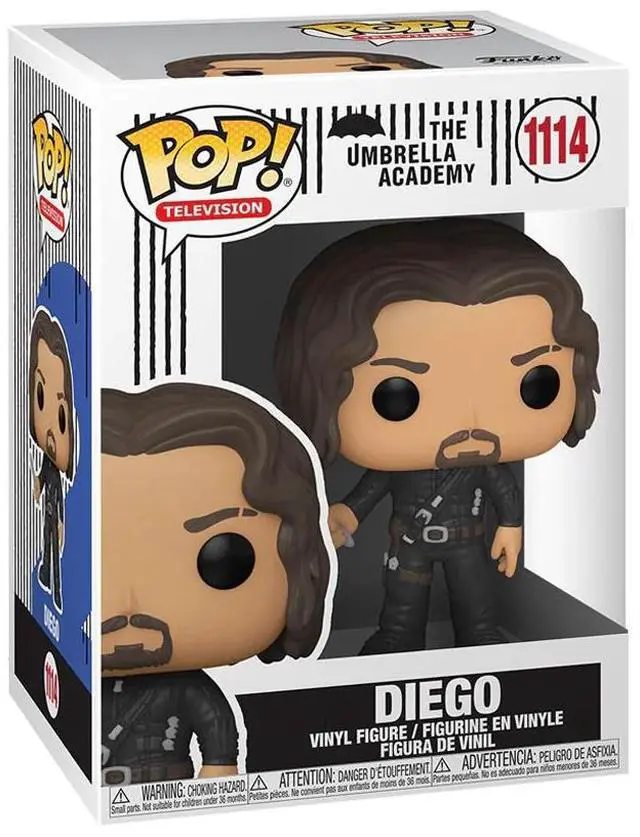 Alt view image 4 of 4 - FUNKO POP! TELEVISION: Umbrella Academy- Diego