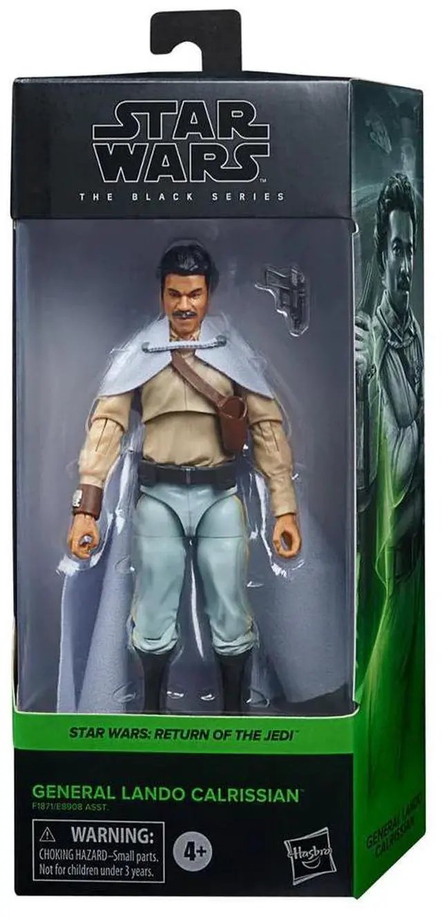 Alt view image 3 of 3 - Star Wars: The Black Series - General Lando Calrissian (Return of the Jedi) 6-Inch Action Figure