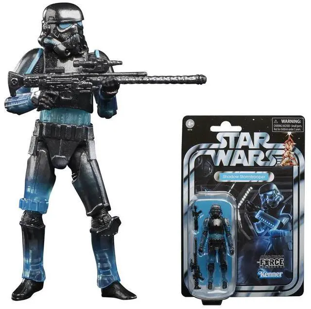 Alt view image 11 of 11 - Hasbro F27105L00 Star Wars Vintage Collection Gaming Greats Shadow Trooper Action Figure