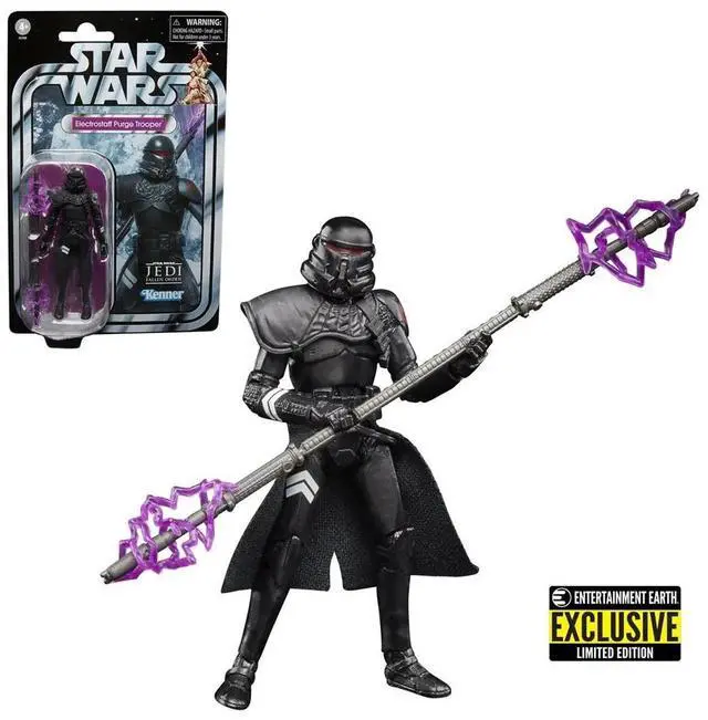 Alt view image 4 of 4 - HASBRO STAR WARS VINTAGE COLLECTION GAMING GREATS 3.75" ELECTROSTAFF PURGE TROOPER