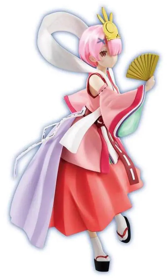 Main image of FuRyu: Re:Zero Starting Life in Another World - Fairy Tale Ram (Princess Kaguya Pearl Color) SSS Figure