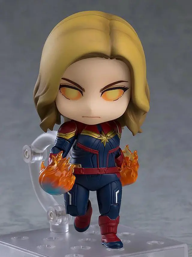 Alt view image 3 of 6 - Good Smile Company: Nendoroid: Captain Marvel - Captain Marvel Hero's Edition DX Version #1154-DX