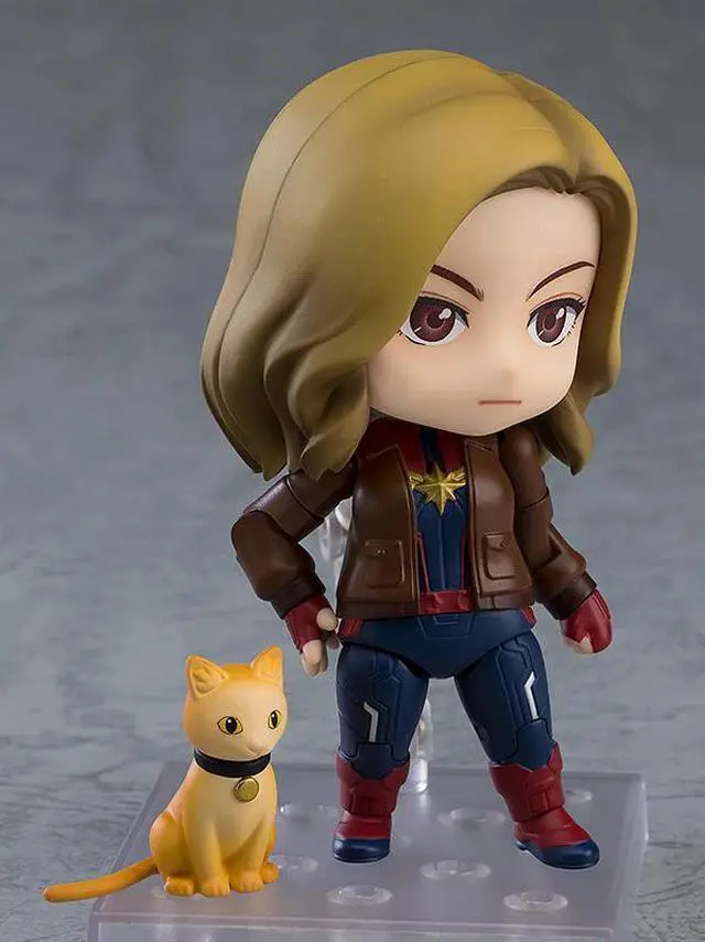 Alt view image 5 of 6 - Good Smile Company: Nendoroid: Captain Marvel - Captain Marvel Hero's Edition DX Version #1154-DX
