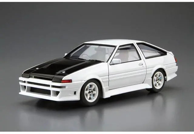 Alt view image 3 of 4 - Aoshima: 1/24 Car Boutique Club AE86 Sprinter Trueno '85 (Toyota) Scale Model Kit #45