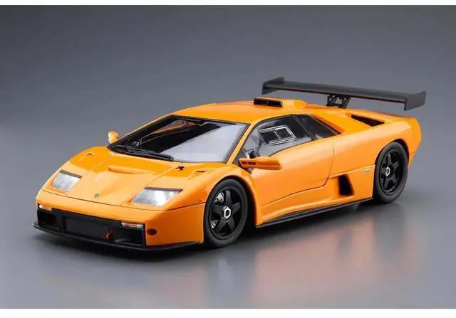 Alt view image 3 of 6 - Aoshima: 1/24 Lamborghini Diablo GTR '99 Scale Model Kit #24