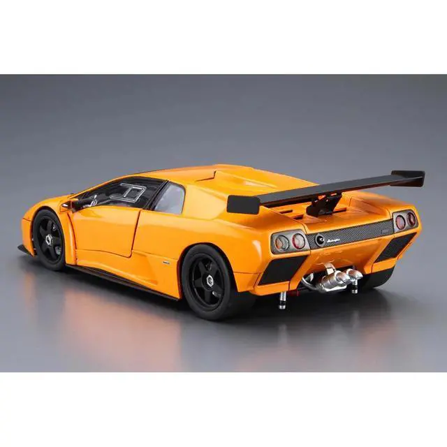 Alt view image 4 of 6 - Aoshima: 1/24 Lamborghini Diablo GTR '99 Scale Model Kit #24
