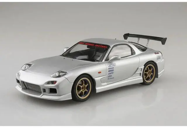 Alt view image 3 of 5 - Aoshima: 1/24 The Tuned Car - FD3S RX-7 C-WEST Mazda '99 Scale Model Kit #69