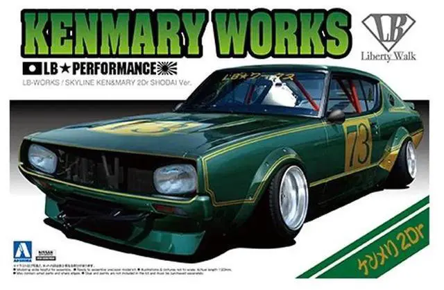 Main image of Aoshima: 1/24 LB-Works KENMARY2Dr SHODAI Ver. Scale Model Kit #2