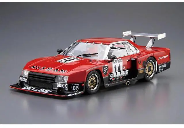 Alt view image 3 of 5 - Aoshima: 1/24 NISSAN R30 SKYLINE TURBO GR.5 KYALAMI-9H-ENDURANCE '82 Scale Model Kit #112