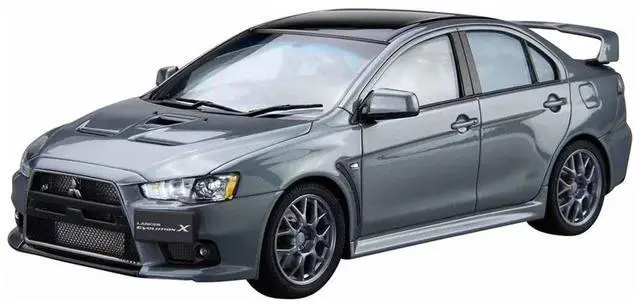 Main image of Aoshima: 1/24 Mitsubishi CZ4A Lancer Evolution X Final Edition '15 Scale Model Kit #02