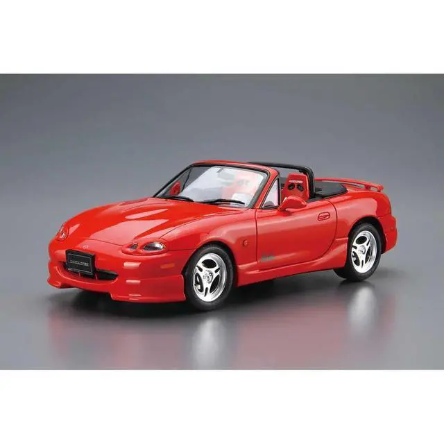 Alt view image 3 of 5 - Aoshima: 1/24 Mazda Speed NB8C Roadster A-Spec '99 Scale Model Kit #61