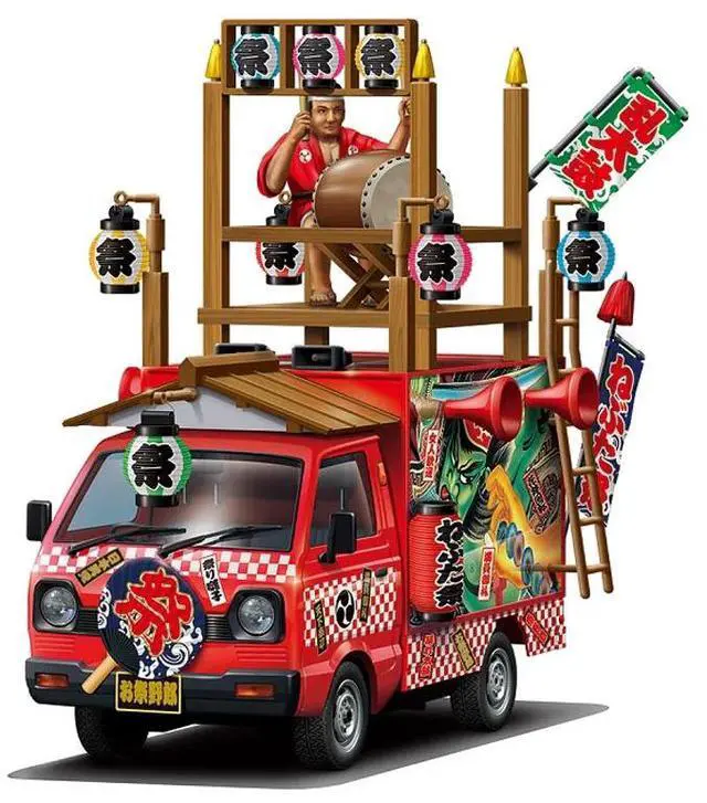 Main image of Aoshima: 1/24 Catering Machine Danjiri Fighter Scale Model Kit #02