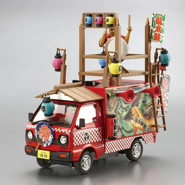 Alt view image 3 of 4 - Aoshima: 1/24 Catering Machine Danjiri Fighter Scale Model Kit #02