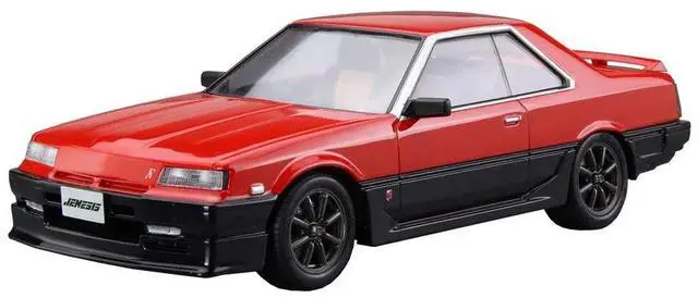 Alt view image 4 of 8 - AOSHIMA 1/24 NISSAN Jenesis Skyline DR30 Tuned Car Model Kit (1984)