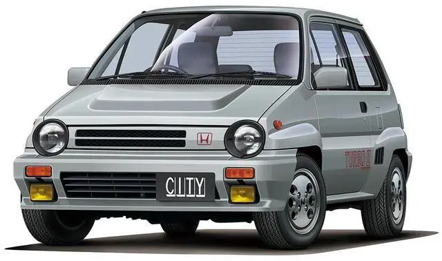 Main image of Aoshima: 1/24 Honda AA City Turbo II '85 Scale Model Kit #60