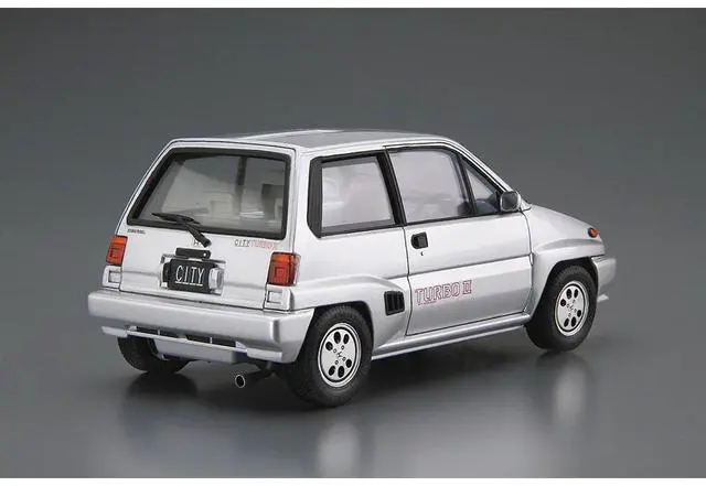 Alt view image 4 of 4 - Aoshima: 1/24 Honda AA City Turbo II '85 Scale Model Kit #60