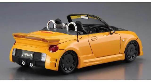 Alt view image 5 of 6 - Aoshima: 1/24 Pandora Type 887 EVO II L880K Copen '02 (Daihatsu) Scale Model Kit #51