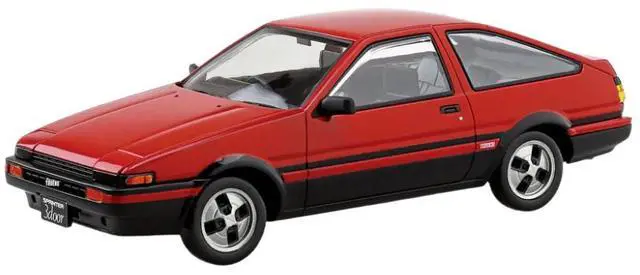 Main image of Aoshima: 1/32 The Snap Kit Toyota Sprinter Trueno (High-Flash Two Tone) 1/32 Scale Model Kit #16-B