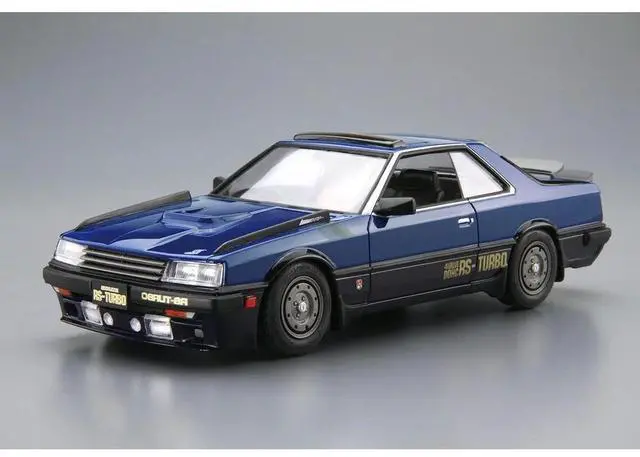 Alt view image 3 of 5 - Aoshima: 1/24 NISSAN DR30 SKYLINE RS AERO CUSTOM '83 Scale Model Kit #108