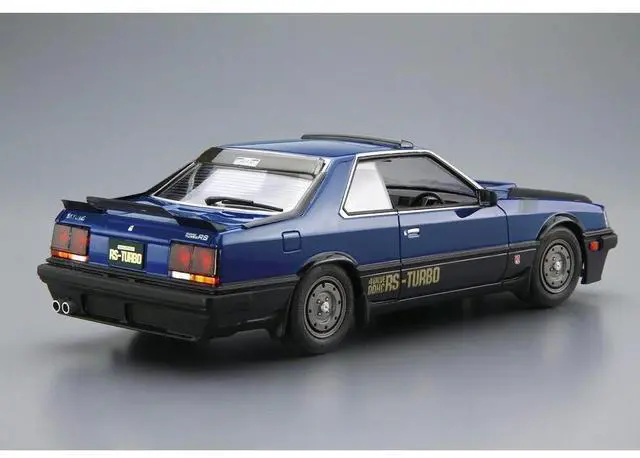 Alt view image 4 of 5 - Aoshima: 1/24 NISSAN DR30 SKYLINE RS AERO CUSTOM '83 Scale Model Kit #108