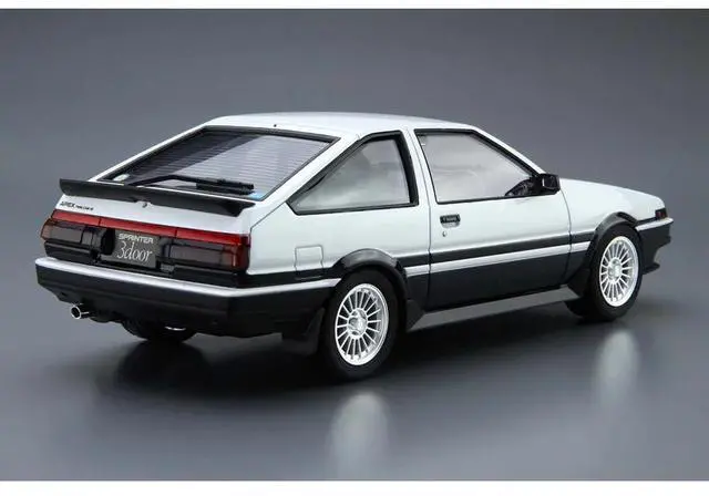 Alt view image 4 of 4 - Aoshima: 1/24 Toyota AE86 Sprinter Trueno GT-APEX '85 Scale Model Kit #05