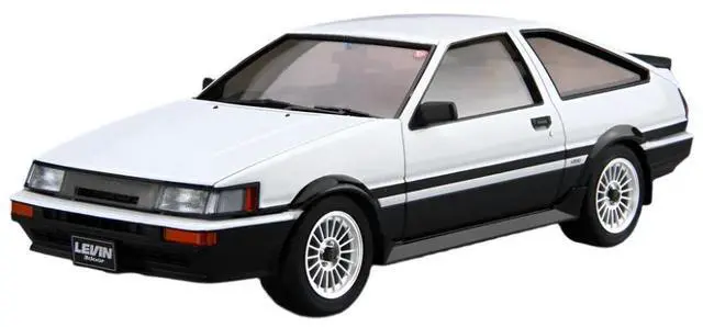 Main image of Aoshima: 1/24 TOYOTA AE86 COROLLA LEVIN GT-APEX '85 Scale Model Kit #17