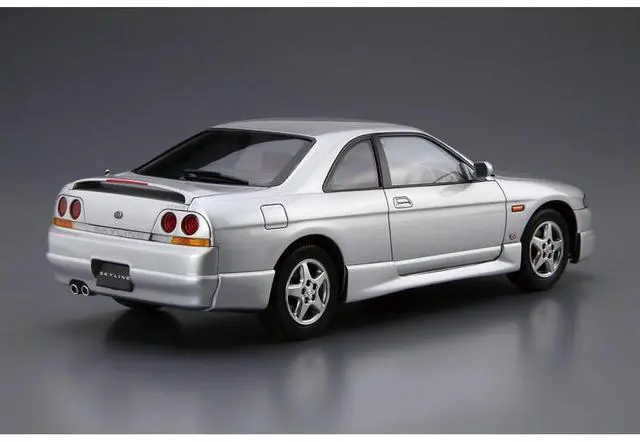 Alt view image 4 of 4 - Aoshima: 1/24 NISSAN ECR33 SKYLINE GTS25T Type M '94 Scale Model Kit #94