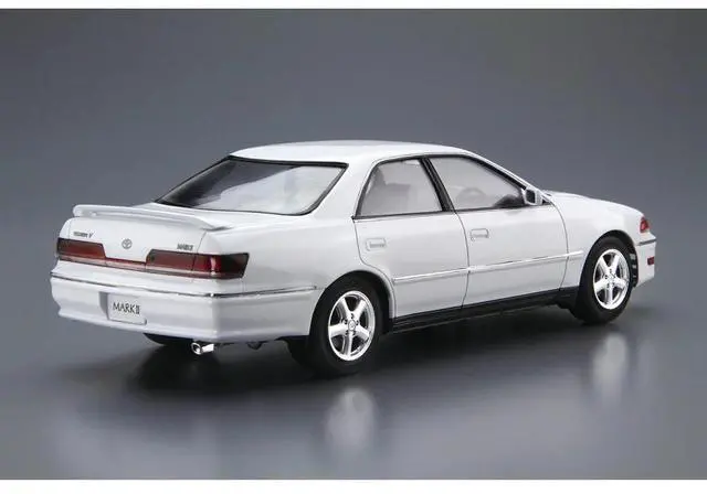 Alt view image 4 of 6 - Aoshima: 1/24 TOYOTA JZX100 MARKII TOURER V '00 Scale Model Kit #100