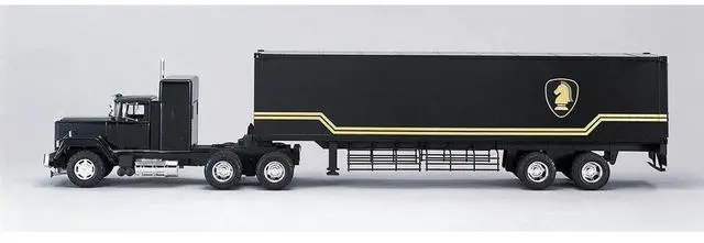 Alt view image 2 of 3 - Aoshima: 1/28 KNIGHT TRAILER TRUCK Scale Model Kit #KR-05