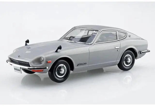 Alt view image 3 of 6 - Aoshima: 1/32 The Snap Kit Nissan S30 FAIRLADY Z (Silver) Scale Model Kit #13-D