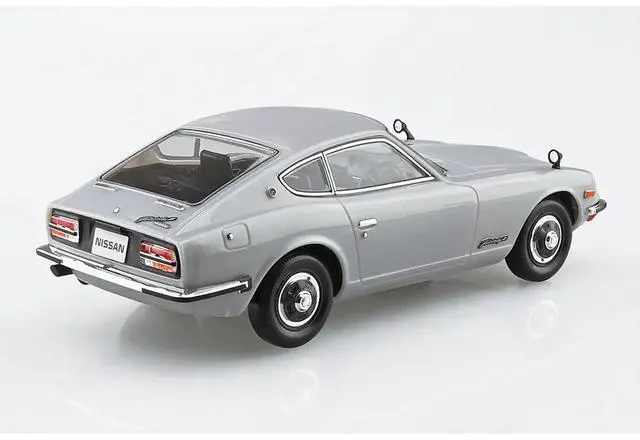 Alt view image 4 of 6 - Aoshima: 1/32 The Snap Kit Nissan S30 FAIRLADY Z (Silver) Scale Model Kit #13-D