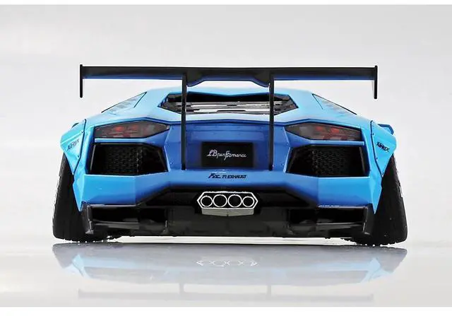 Alt view image 6 of 6 - Aoshima: 1/24 LB-Works Lamborghini Aventador Ver. 1 Scale Model Kit #17