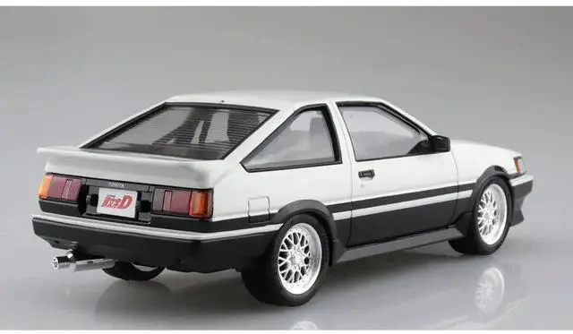 Alt view image 5 of 5 - Aoshima: Initial D - 1/24 Akiyama Wataru AE86 Levin (Toyota) Scale Model Kit #13