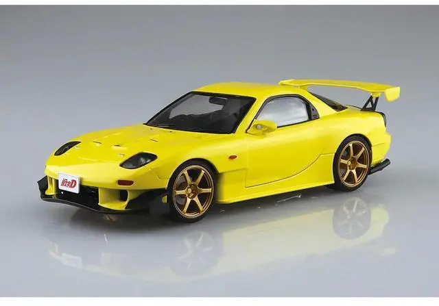 Alt view image 2 of 3 - Aoshima: 1/24 Initial D - Takahashi Keisuke FD3S RX-7 Comics Vol. 28 Ver. #I-4
