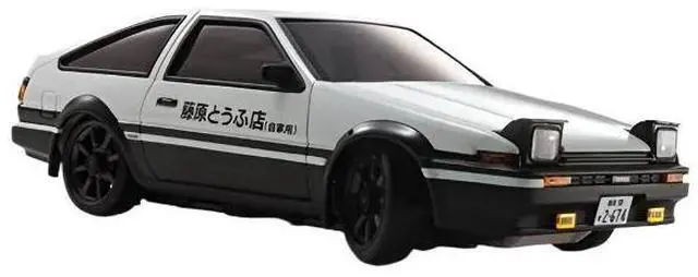 Alt view image 4 of 5 - Aoshima Culture and Teaching Material Club Initial D No.1 AE86TRUENO Takumi Fujiwara 1/32 scale Plastic model