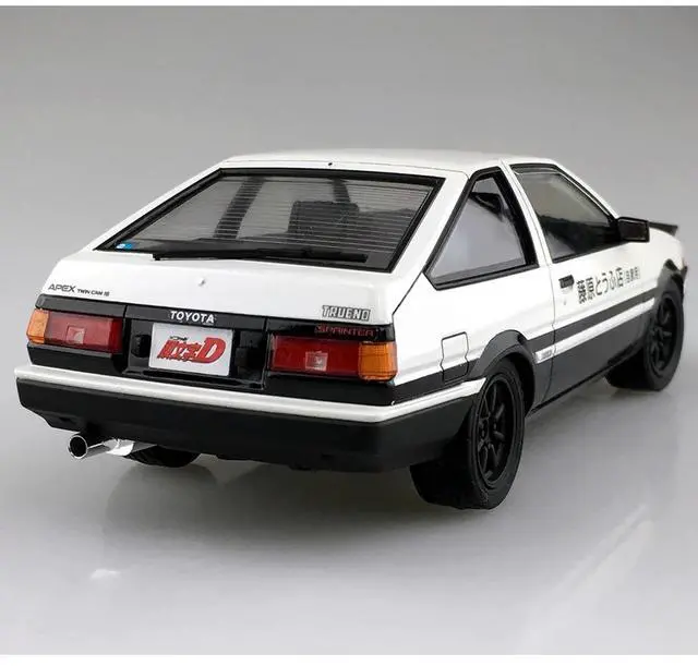 Alt view image 3 of 6 - Aoshima: Initial D - Takumi Fujiwara's AE86 Trueno (Project D Ver.) 1/24 Scale Model Kit