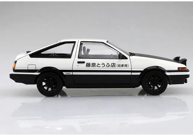 Alt view image 6 of 6 - Aoshima: Initial D - Takumi Fujiwara's AE86 Trueno (Project D Ver.) 1/24 Scale Model Kit