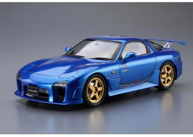 Alt view image 3 of 4 - Aoshima: Mazda (1999) Mazdaspeed FD3S RX-7 A-SPEC GT-C 1/24 Scale Model Kit #27